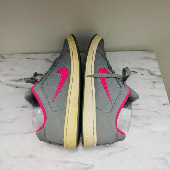 Nike Court Tradition II Gray And Pink Sneakers Women’s Size 9 - Picture 6 of 10